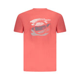 Trussardi Pink Cotton Men T-Shirt